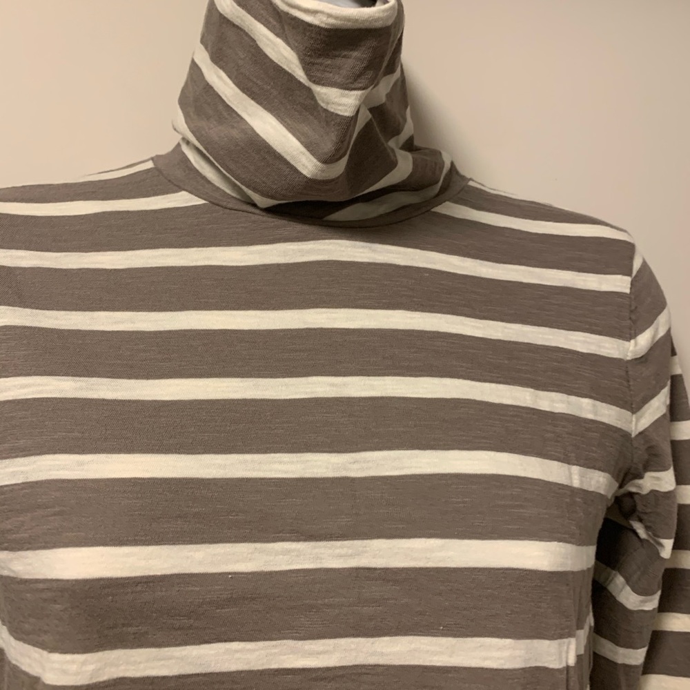 Madewell Tissue Striped Turtleneck Size XS